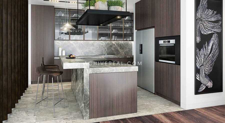 Bán 3 Phòng Ngủ Cove Residences tầng cao 158m2 | Empire City | View sông trực diện Quận 1| T2.1X.02